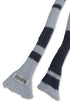 Merbeau × Cycle HANDMADE WIND SCARF -LIGHT BLUE × SLATE CHARCOAL- *Last1