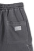【RESTOCK】WASHED CARGO HALF PANTS -CHARCOAL-