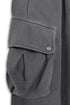 【RESTOCK】WASHED CARGO HALF PANTS -CHARCOAL-