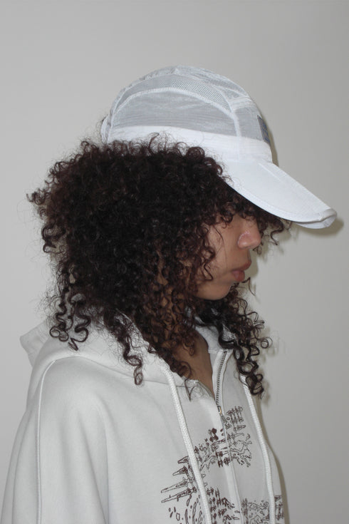 COMPACT TECH LOGO CAP -WHITE- *Last1
