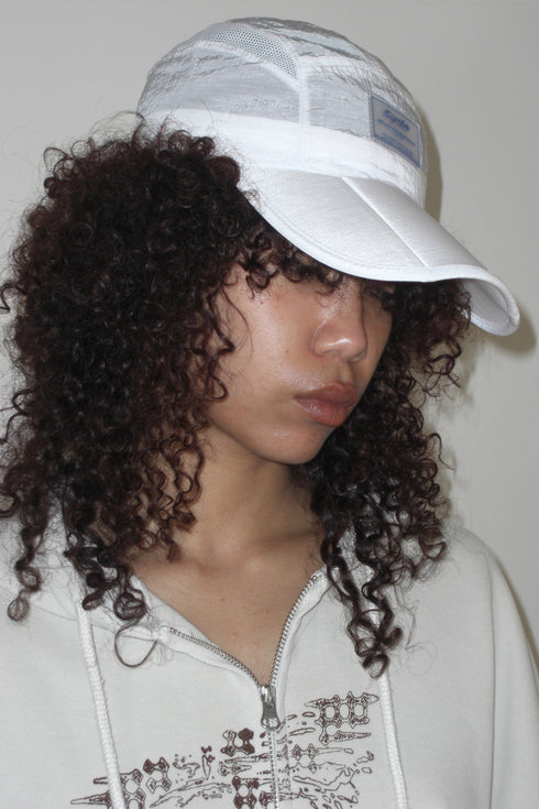 COMPACT TECH LOGO CAP -WHITE- *Last1