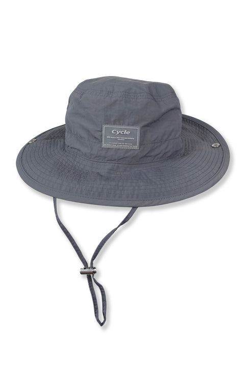 DRAW CODE SAFARI BUCKET HAT -COLD GRAY-