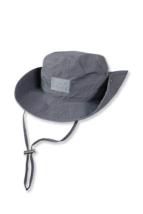 DRAW CODE SAFARI BUCKET HAT -COLD GRAY-