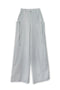 DRAW CODE SPIRAL BUTTON PANTS -ICE GRAY-