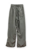 FADED STACK TUCK PANTS -KHAKI-