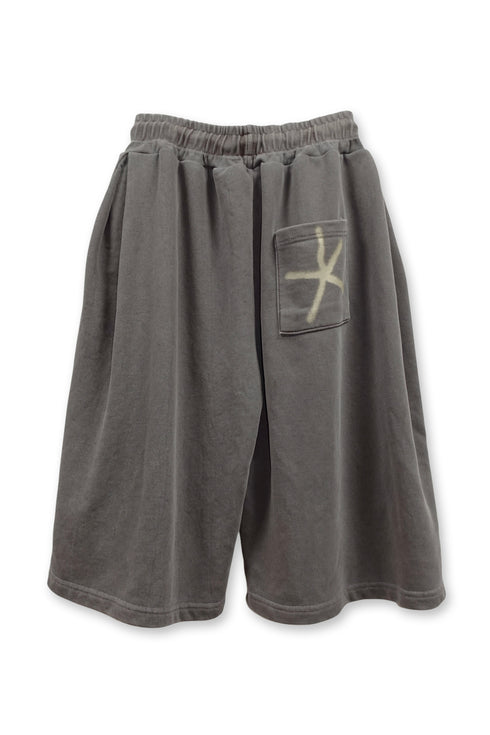 【PRE-ORDER】FEUERGOD × Cycle STAR ZIP-UP HALF PANTS -BROWN-