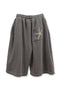 【PRE-ORDER】FEUERGOD × Cycle STAR ZIP-UP HALF PANTS -BROWN-