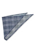 【RESTOCK】SHEER CHECK SCARF -BLUE-