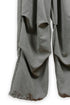 FADED STACK TUCK PANTS -KHAKI-
