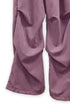 FADED STACK TUCK PANTS -BURGUNDY-
