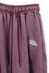 FADED STACK TUCK PANTS -BURGUNDY-