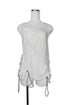 WAVE RUCHE DRAWCORD TANK -IVORY- *Last1