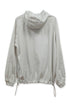 NYLON GATHERED WINDBREAKER -IVORY-