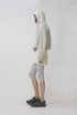 NYLON GATHERED WINDBREAKER -IVORY-