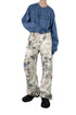 【RESTOCK】TIE-DYE BOA PANTS -IVORY MIX- *Last1