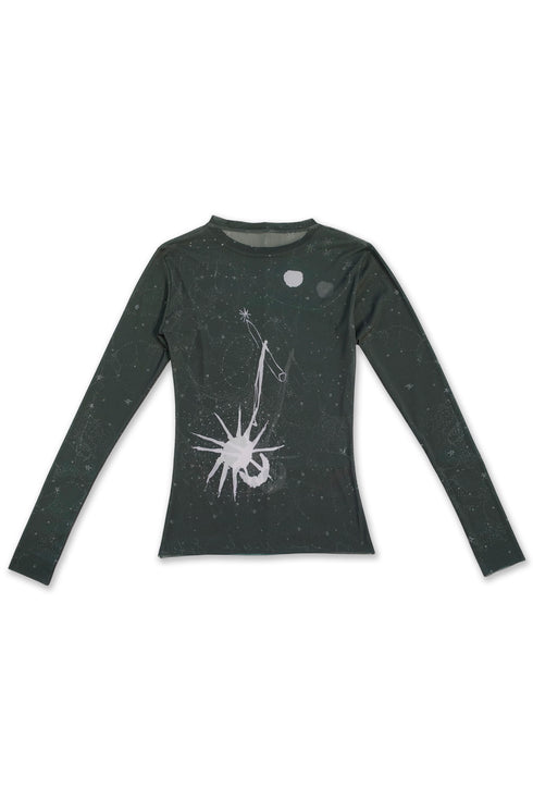 Mayte × Cycle SECOND SKIN TOPS "moon and sun"