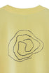 VIBRATION CIRCLE TEE -LEMON YELLOW-