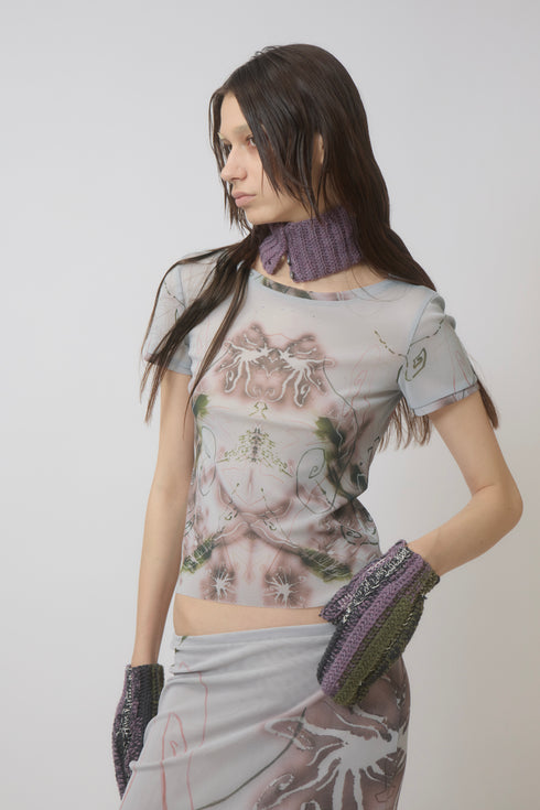 ACERO × Cycle SECOND SKIN BABY TEE -A Triton Snail Dream-