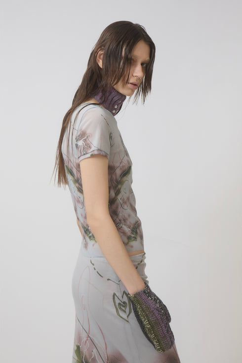 ACERO × Cycle SECOND SKIN BABY TEE -A Triton Snail Dream-
