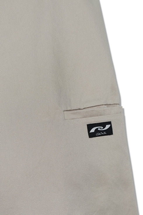 WIDE HALF PANTS -BEIGE- *Last1
