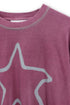 FEUERGOD × Cycle STAR LONG SLEEVE TEE -DARK RED-