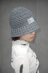 SUMMER STRAW HAT -GRAYISH BLUE-
