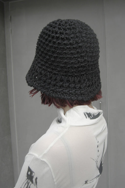 【RESTOCK】SUMMER STRAW HAT -BLACK-