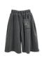【PRE-ORDER】FEUERGOD × Cycle STAR ZIP-UP HALF PANTS -CHARCOAL-