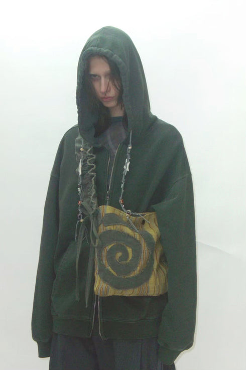 CERAGiGi × Cycle SPIRAL SHOULDER BAG -YELLOW MIX-