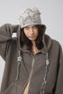 FEUERGOD × Cycle STAR BEANIE -LIGHT GRAY-