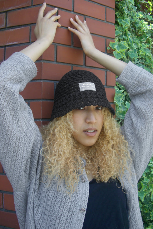 【RESTOCK】SUMMER STRAW HAT -BLACK-