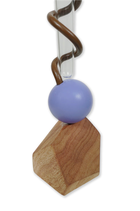 IRon PiP × Cycle TWO BALL FLOWER VASE -GREEN×BROWN×PURPLE-