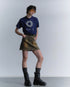 【RESTOCK】CIRCLE CUT-OUT MINI SKIRT -RUSTED BROWN- *Last1