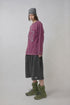 FEUERGOD × Cycle STAR LONG SLEEVE TEE -DARK RED-