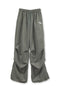 【PRE-ORDER】FADED STACK TUCK PANTS -KHAKI-