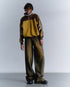 CIRCLE CUT-OUT WIDE PANTS -RUSTED BROWN- *Last1