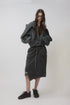 CIRCLE RIB WASHED MA-1 -WARM CHARCOAL-