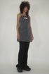 【RESTOCK】TECH REFLECTER LOGO MINI DRESS -CHARCOAL-