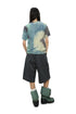GOA TEE -TIE DYE GREEN MIX- *Last1