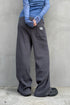 SUMMER WAFFLE CHILL-OUT PANTS -CHARCOAL-