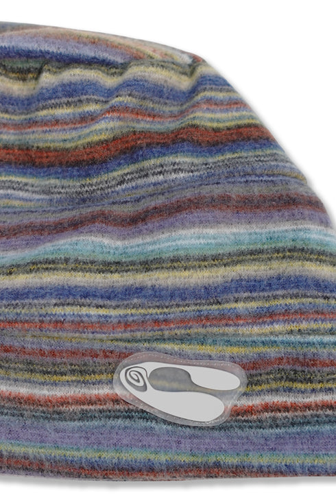 MULTI STRIPE BEANIE -MIX- *Last1