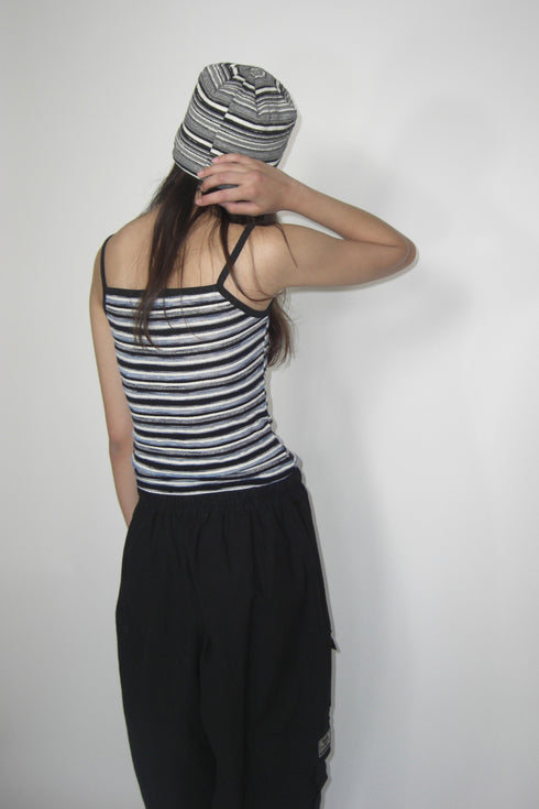 【RESTOCK】MULTI BORDER CAMISORE -BLUE-