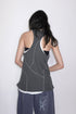 EXPOSED SEAMS TANK TOP -CHARCOAL- *Last1