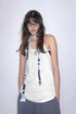 EXPOSED SEAMS TANK TOP -WHITE- *Last1