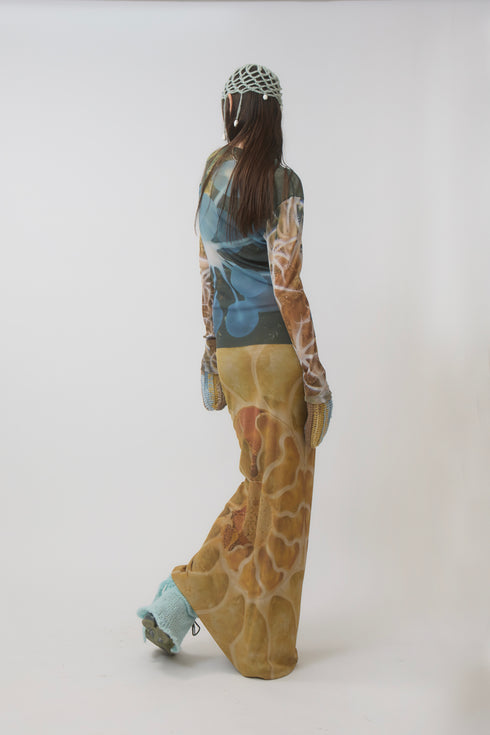 【PRE-ORDER】SPIRAL COLONY GEKKO LONG SKIRT