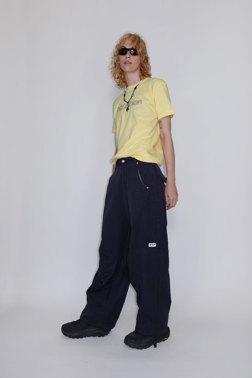 VIBRATION CIRCLE TEE -LEMON YELLOW-