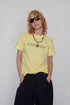 VIBRATION CIRCLE TEE -LEMON YELLOW-