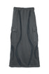 UNALOME LONG SKIRT -CHARCOAL-