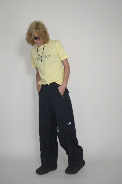 VIBRATION CIRCLE TEE -LEMON YELLOW-