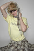 VIBRATION CIRCLE TEE -LEMON YELLOW-
